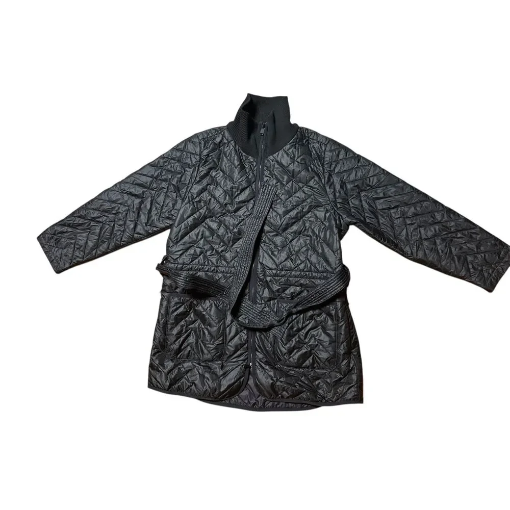 Athleta, Women's Full Zip-Up Jacket, Black, Large, Used - Picture 1 of 8